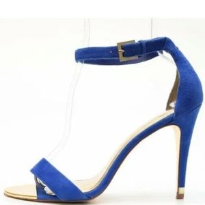 Ted Baker Suede Blue Heels